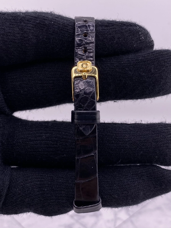 Chopard Happy Diamond Champagne Dial on Leather Ref. 20/3957 view 4
