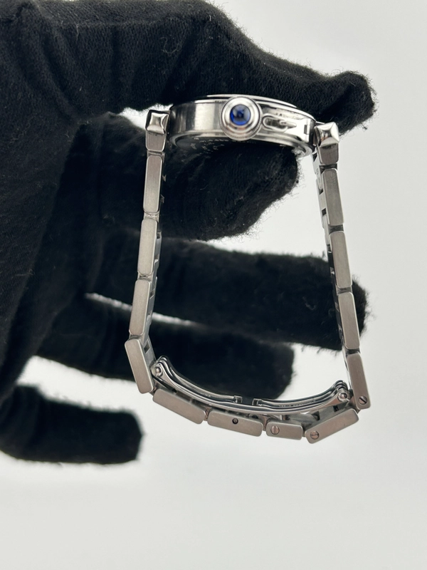 Cartier Miss Pasha Silver Dial on Stainless Steel Bracelet Ref. W3140007 view 6