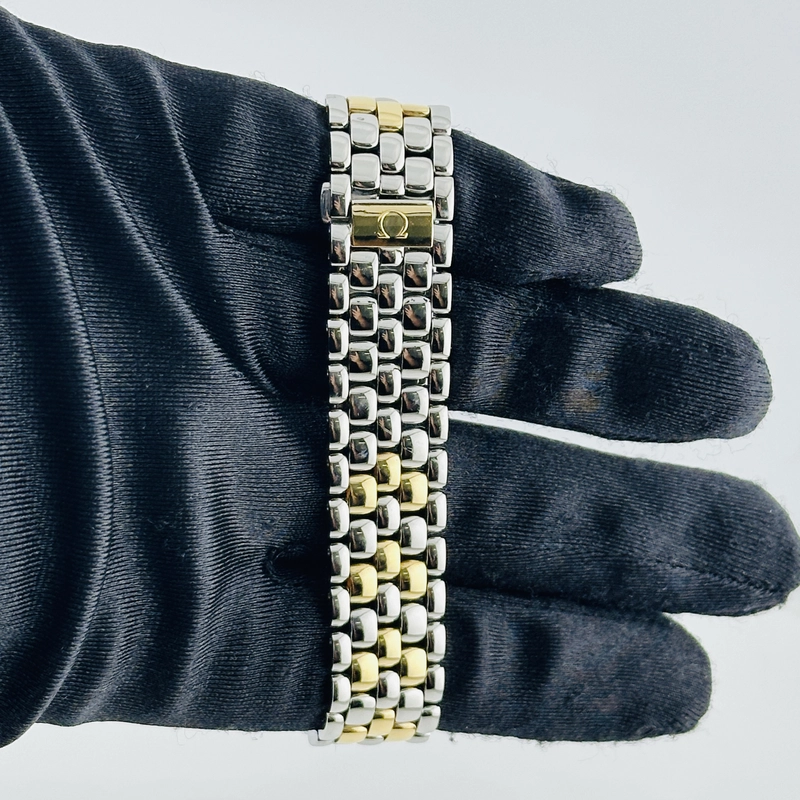 Omega De Ville Silver Dial on 2 Tone Bracelet Ref. 7314.31.00 view 3