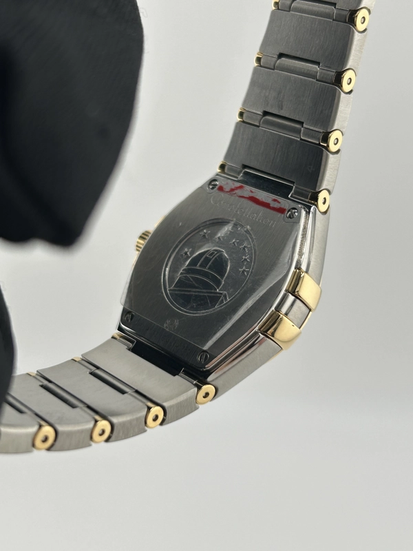 Omega Constellation Gold Dial on Yellow Gold And Stainless Steel Bracelet Ref. 123.20.27.60.08.001 view 7