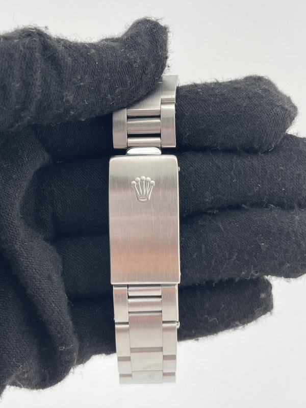 Rolex Oyster Perpetual Blue Dial on Oyster Bracelet Ref. 77080 Card 2014 view 4